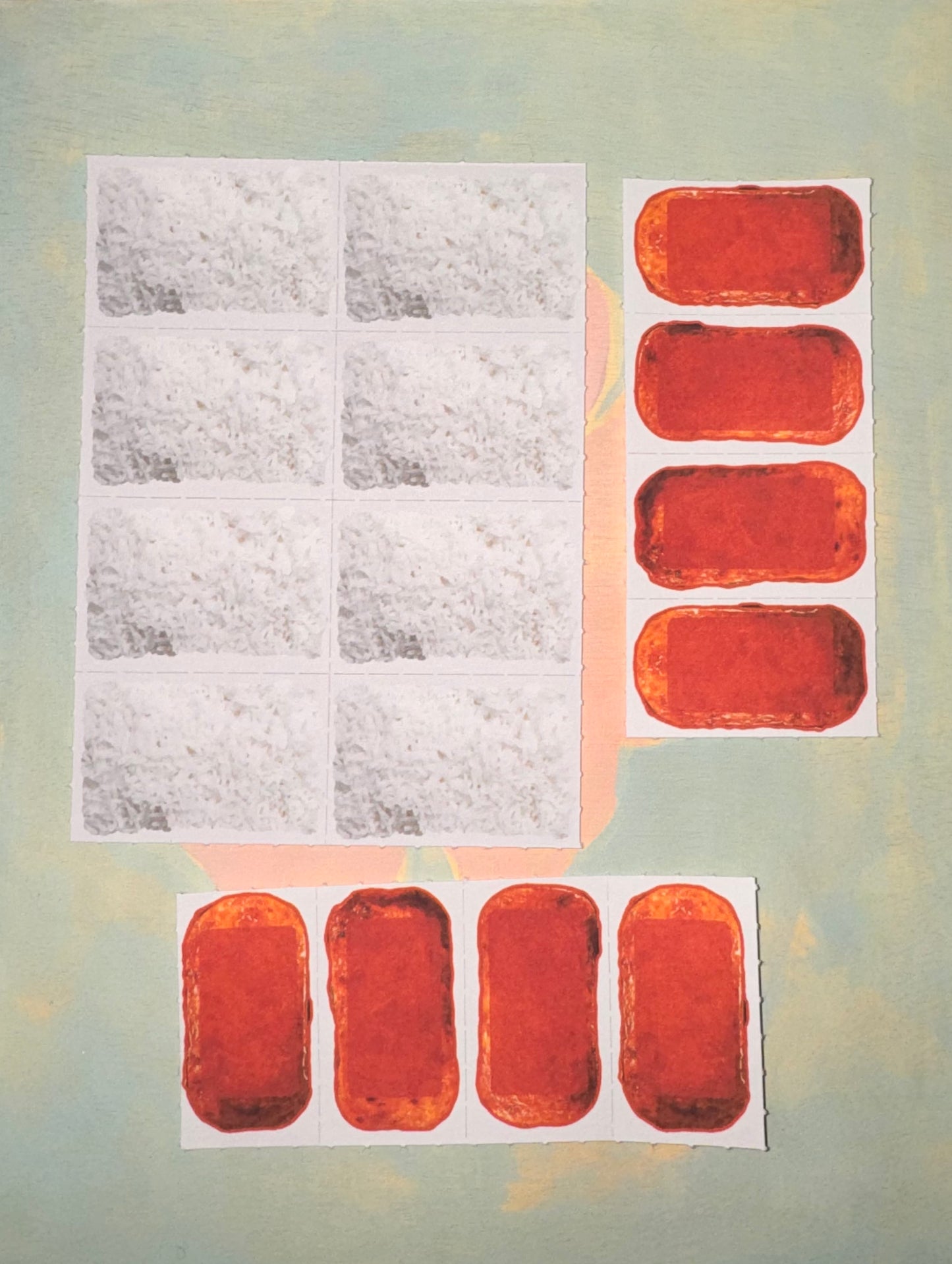 Spam Musubi Stationary Set